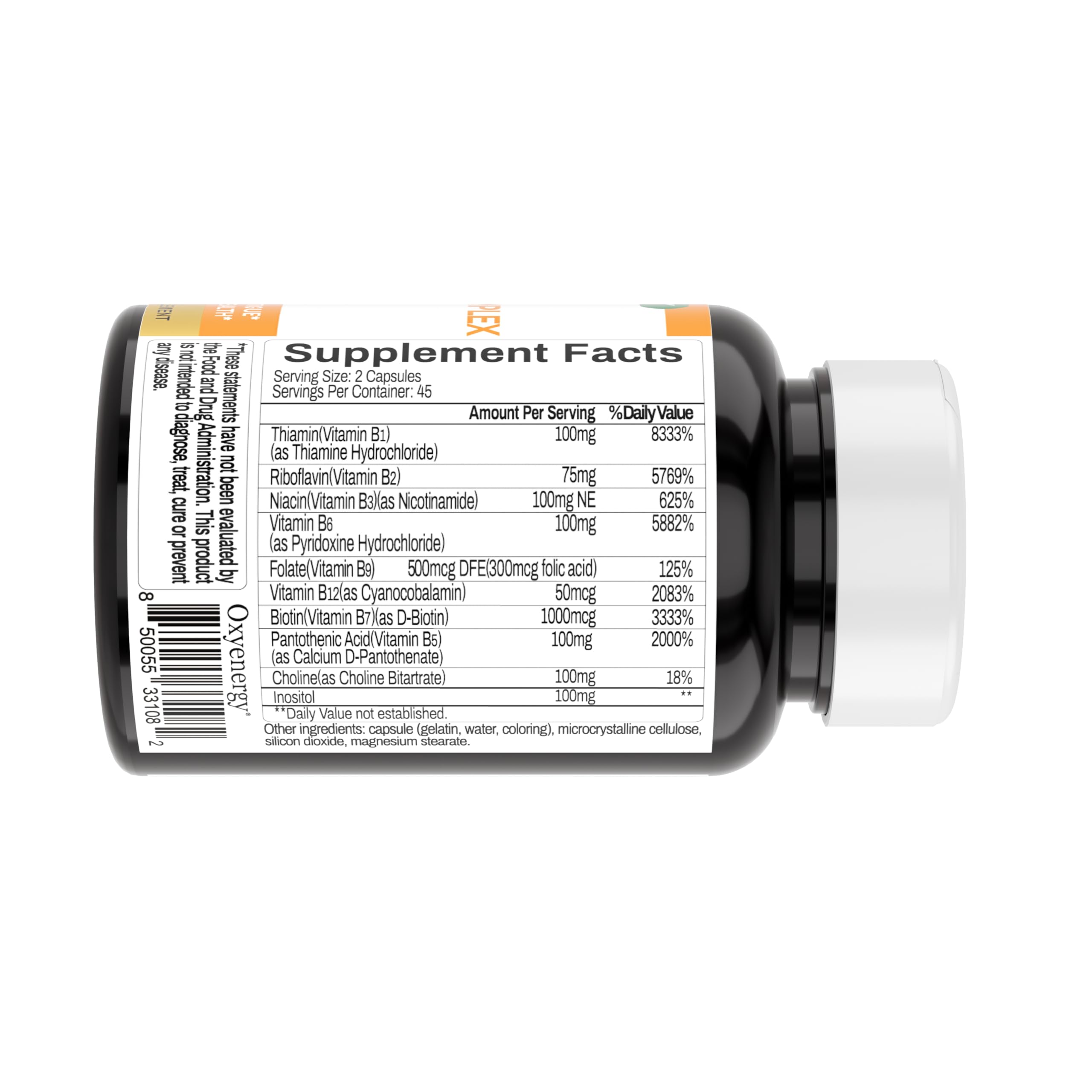 OxyEnergy capsules in a dish for an easy routine.