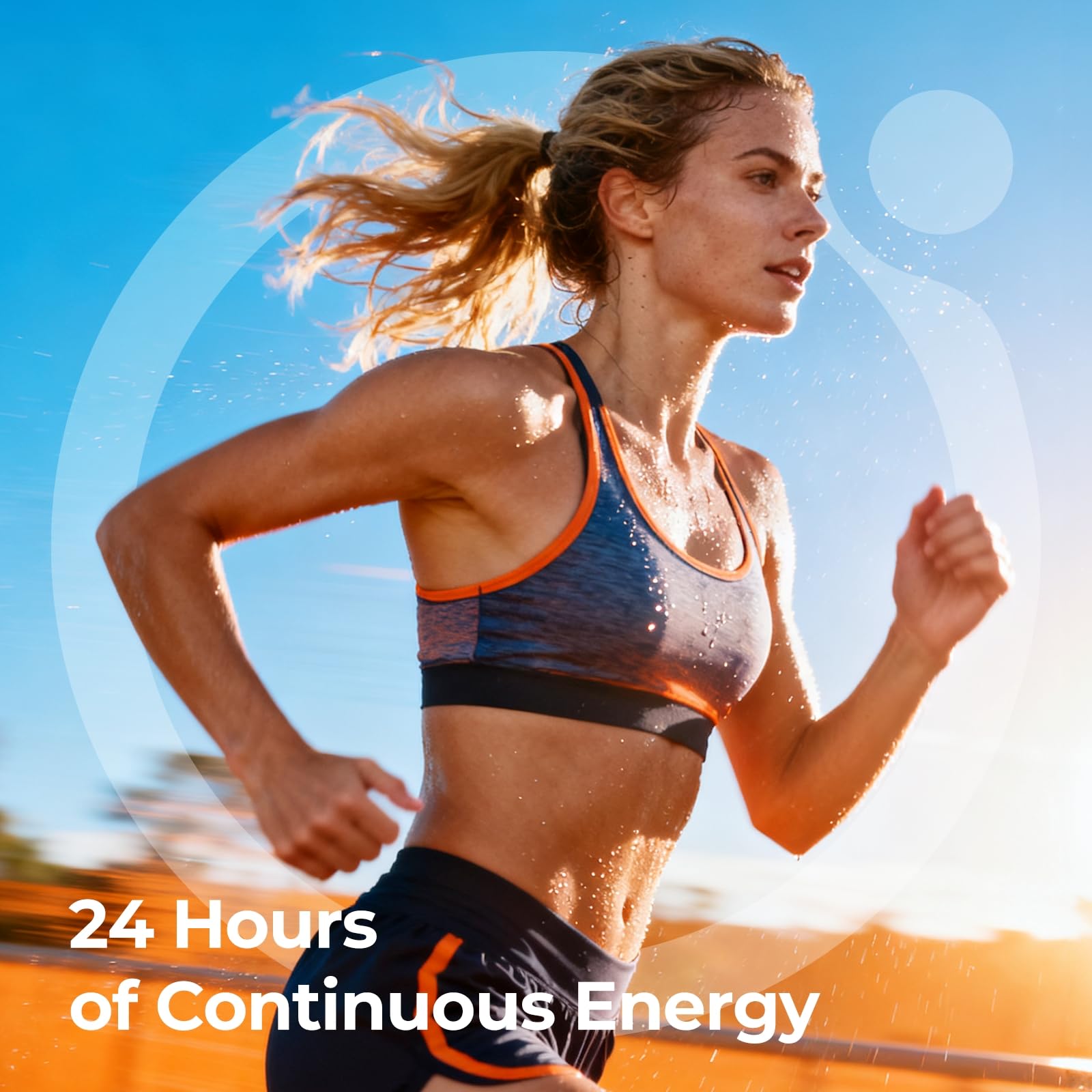 OxyEnergy NAD ingredients list featuring NR, PQQ and other key actives.
