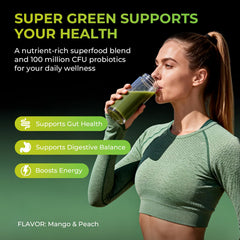 OxyEnergy blend featuring probiotics and prebiotics for gut support.