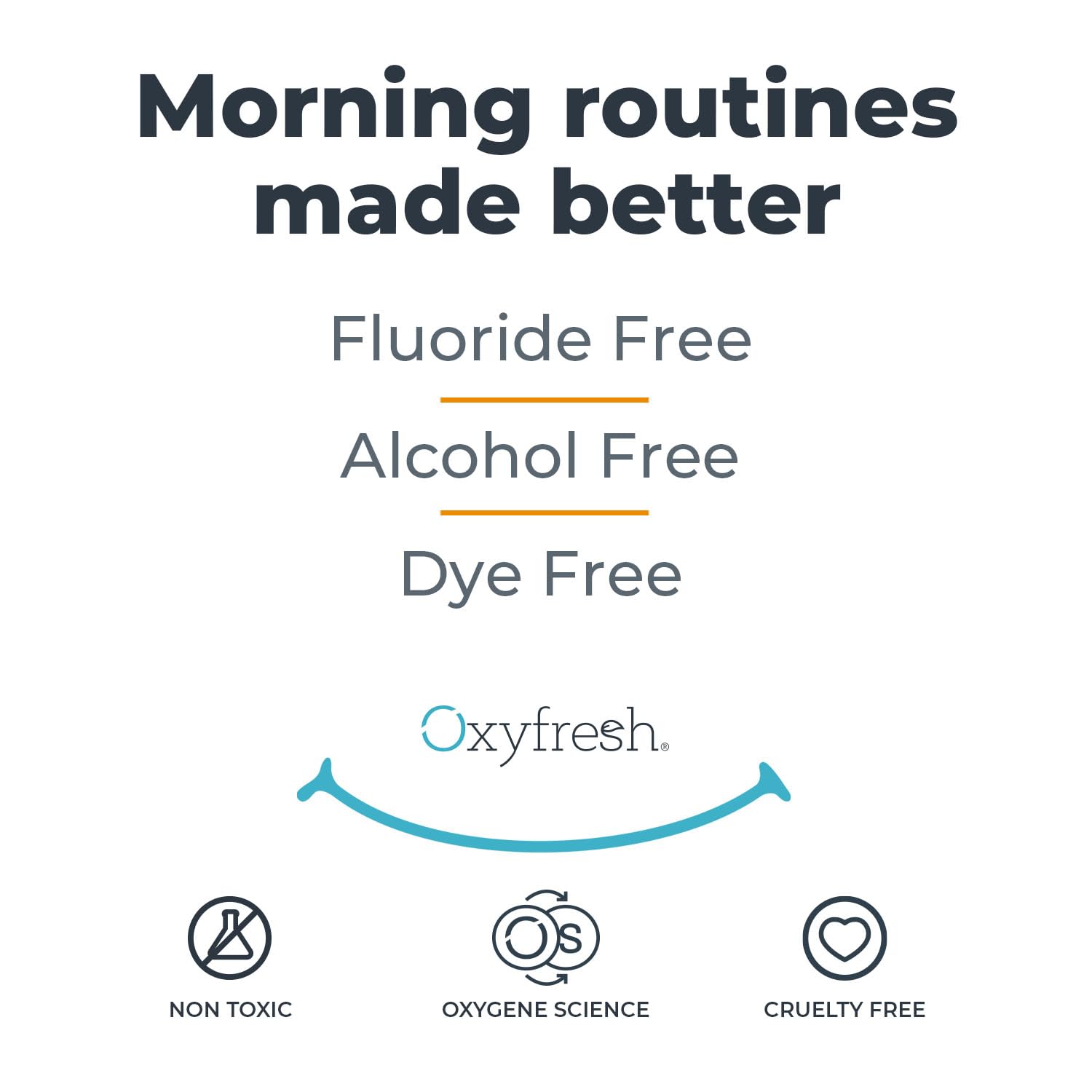 Oxyfresh Pro Formula kit display for complete oral care.
