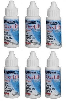 OxyLift Sixpack bottle by Oxygen America for daily oxygen and mineral support