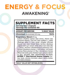 Oxygen Nutrition Plant-based formula in USA-made veggie capsules ideal for vegetarians.