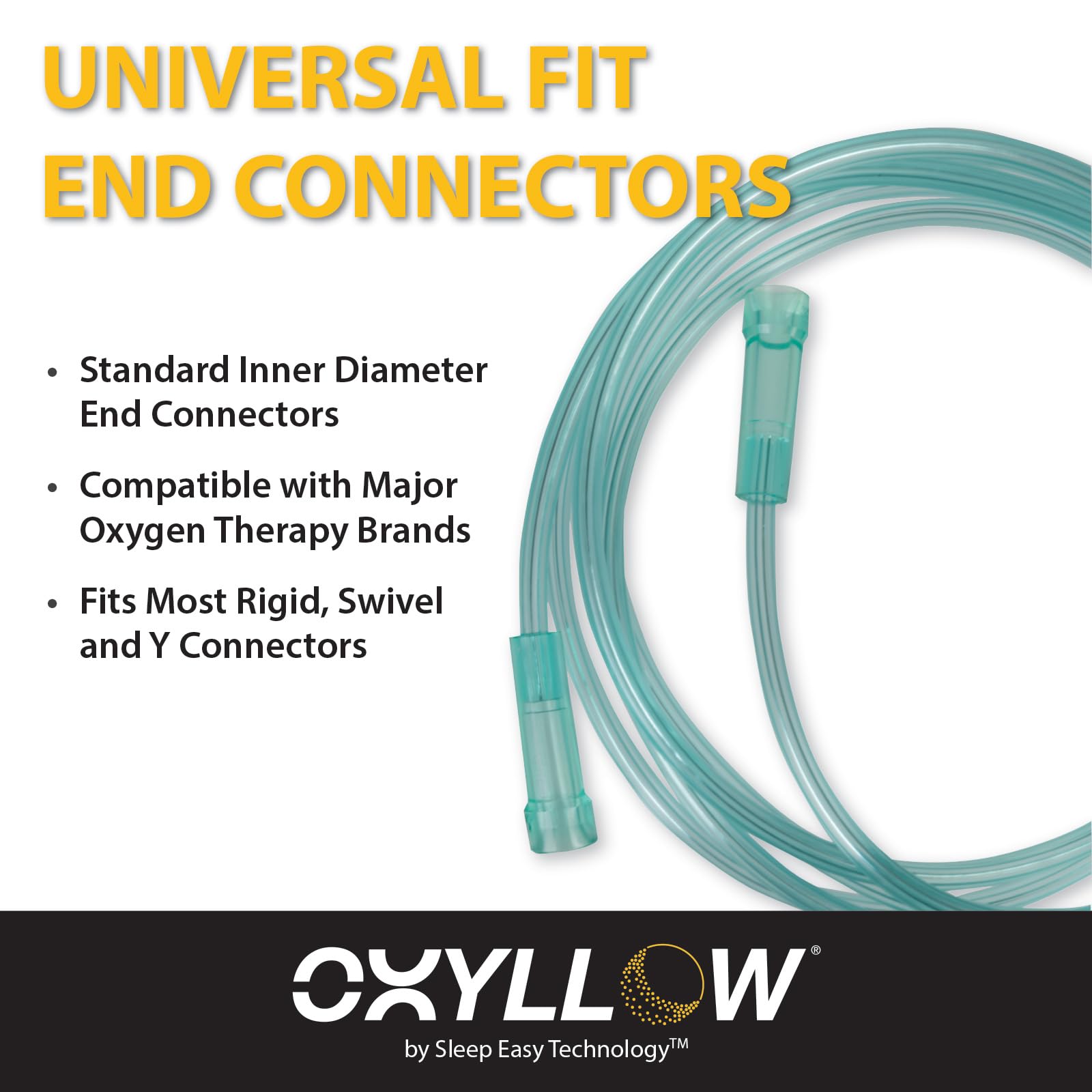 Oxyllow crush-resistant inner lumen minimizes flow interruptions.