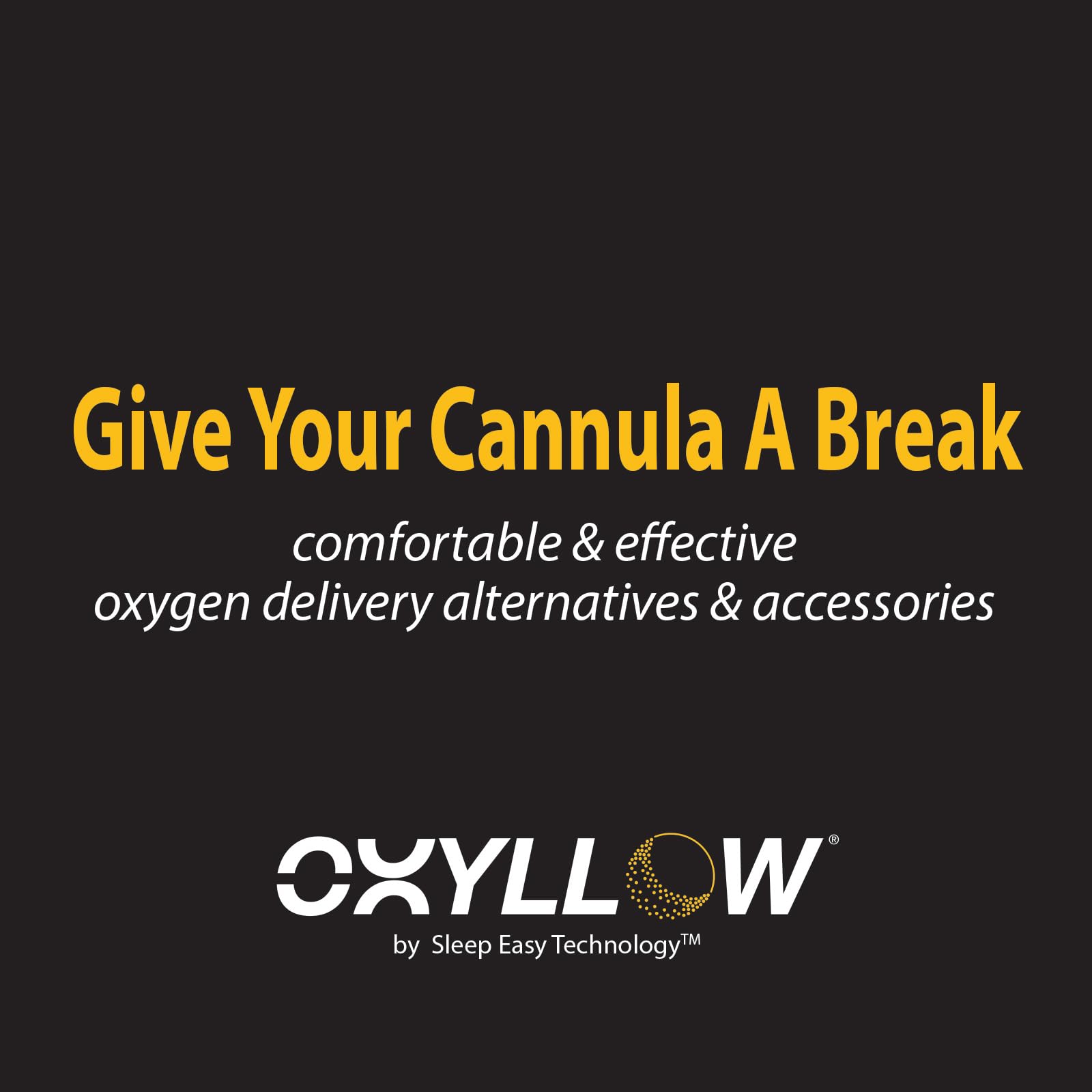 Oxyllow six-channel kink-resistant design maintains steady airflow during activity