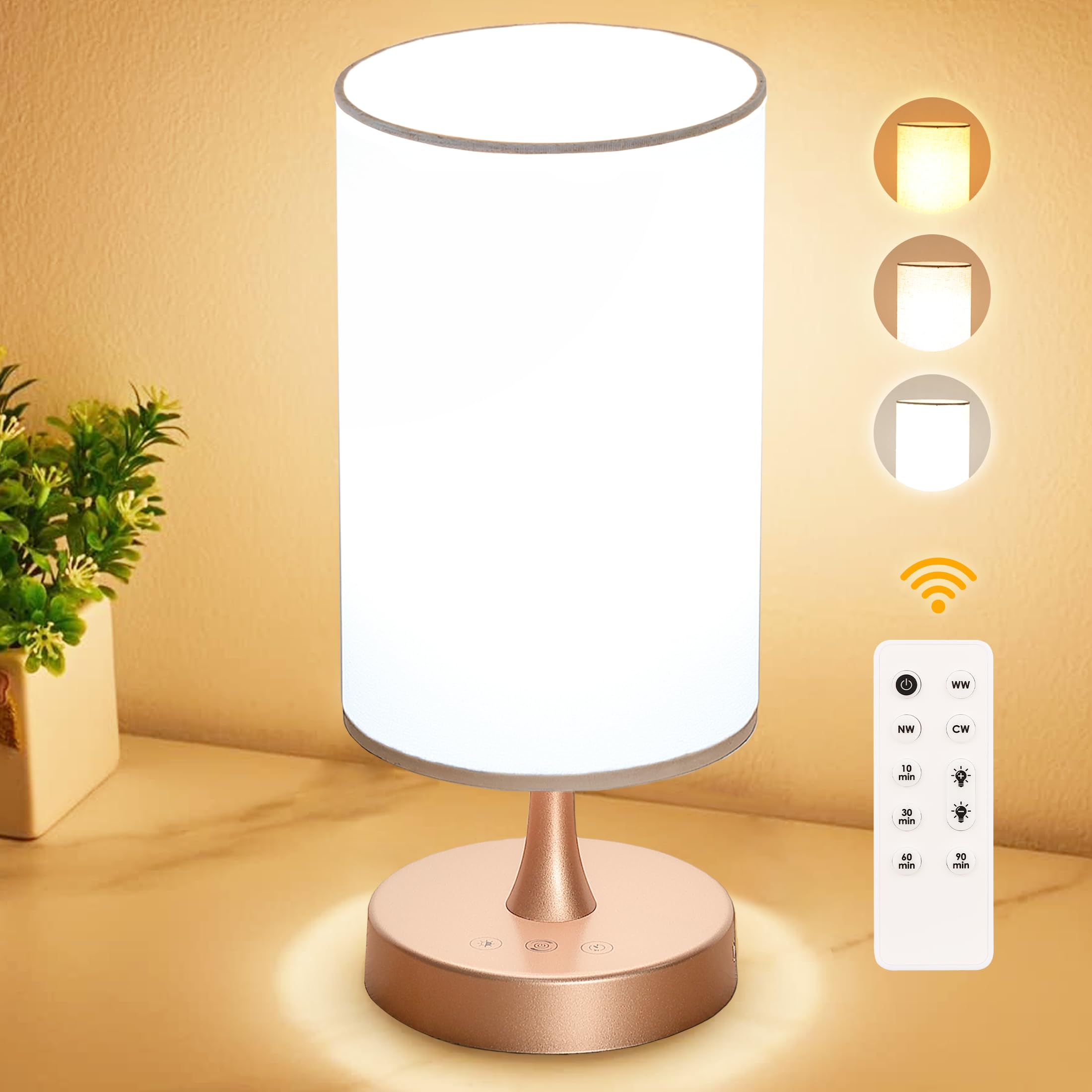 OYADISIIOP light therapy lamp delivers 10000 lux for daylight-like brightness.