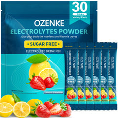 OZENKE lemon electrolyte sticks for fast hydration during workouts