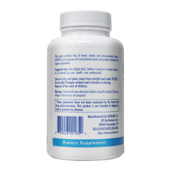 OZOVITA organic EVOO softgels label emphasizing organic, non-GMO quality