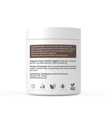 Pacific Rim Mushrooms Non-cracked Pine Pollen packaging protects quality.