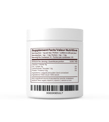 Pacific Rim Mushrooms Organic Pine Pollen Powder 80-serving jar.