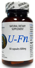 Pacific Standard U-Fn bottle front view showing 600 mg capsules for daily use.