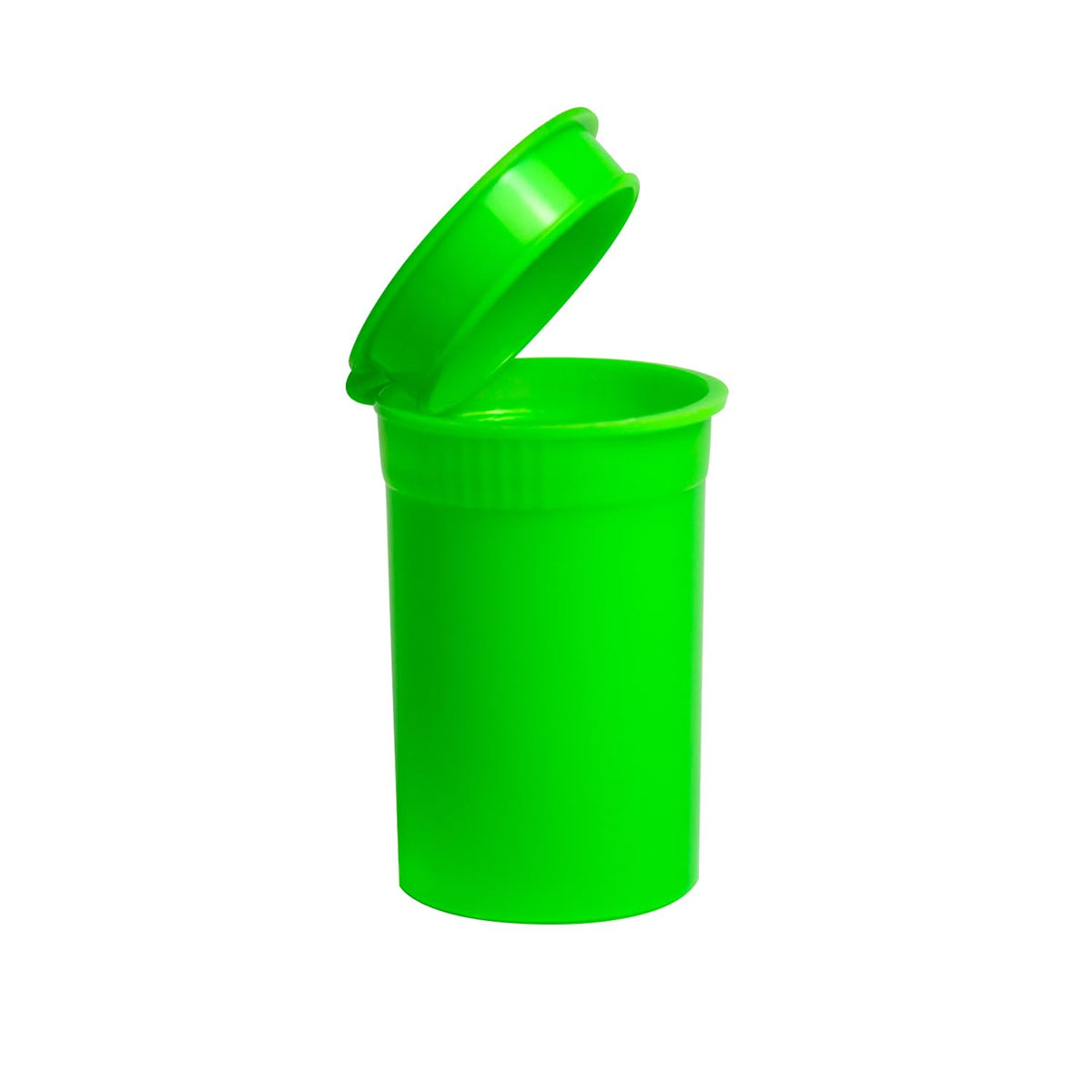 Packlahoma 6 Dram Pop Top Bottles in multi-color for organized storage.