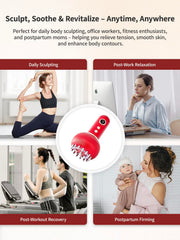 Paiaito portable wireless massager for convenient use anywhere