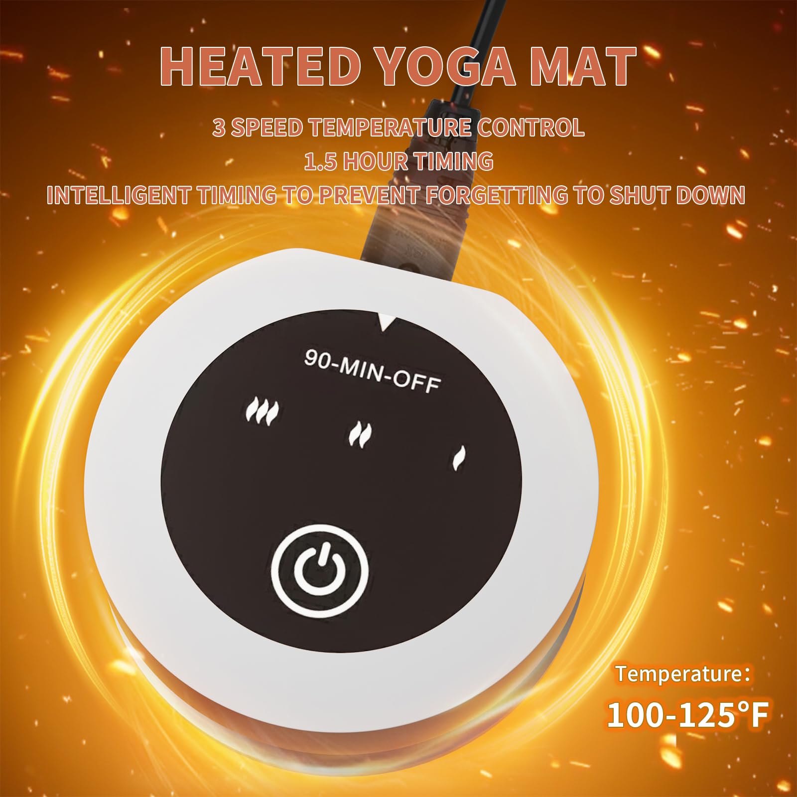 PAIDU heating mat top surface made of waterproof PU leather for durability