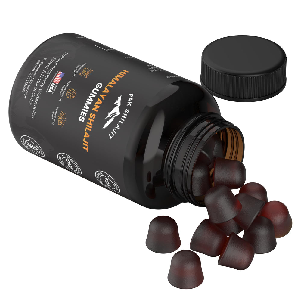 PakShilajit gummies daily use concept ready for on the go