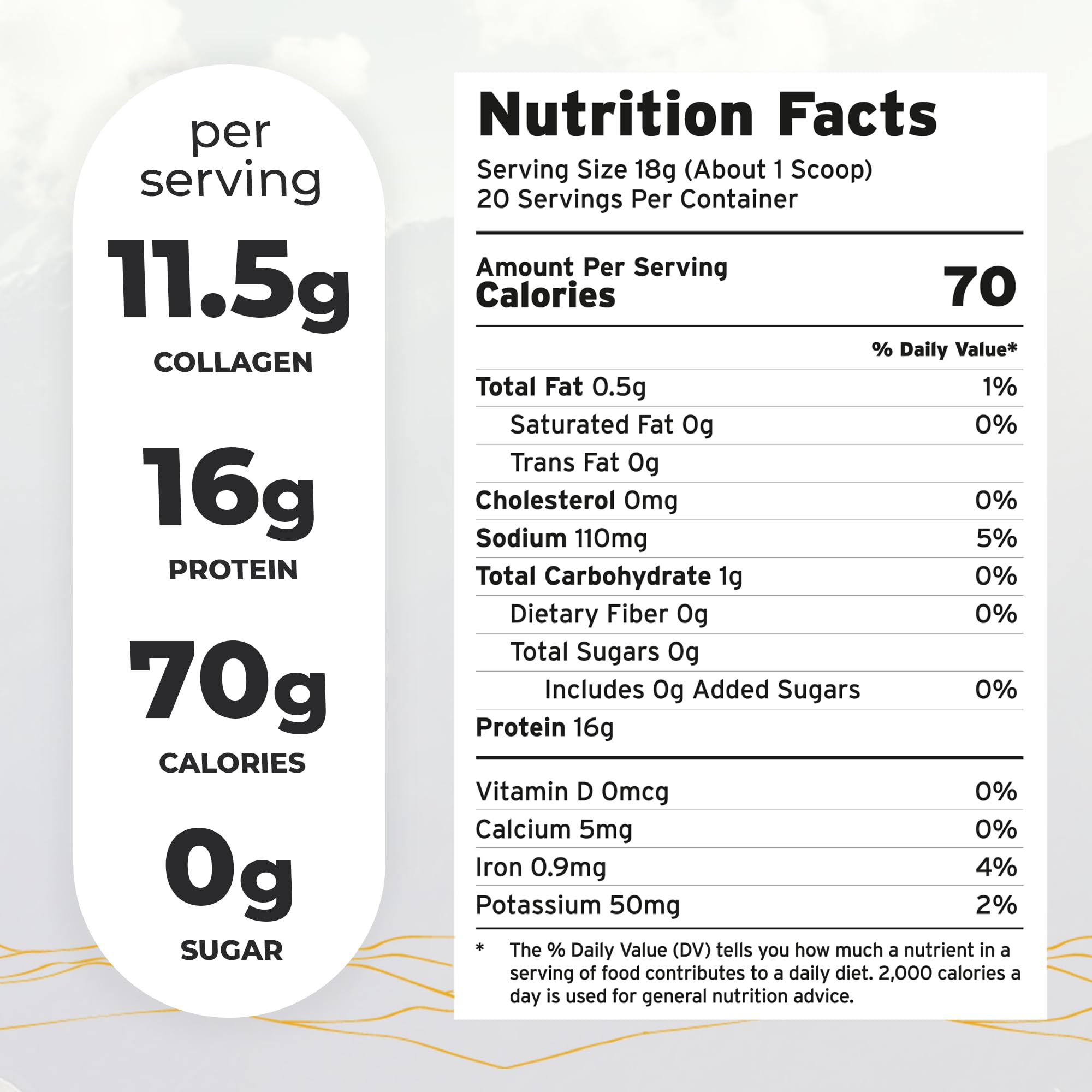 Paleo Pro Coffee Morning Mix added to steaming coffee for creamy flavor.
