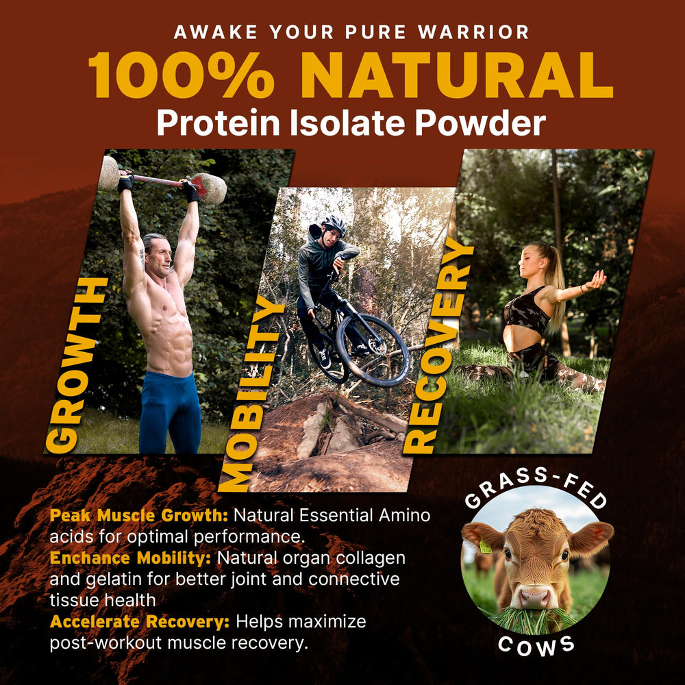 Paleo Pro packaging emphasizes grass-fed ingredients and clean carnivore protein.
