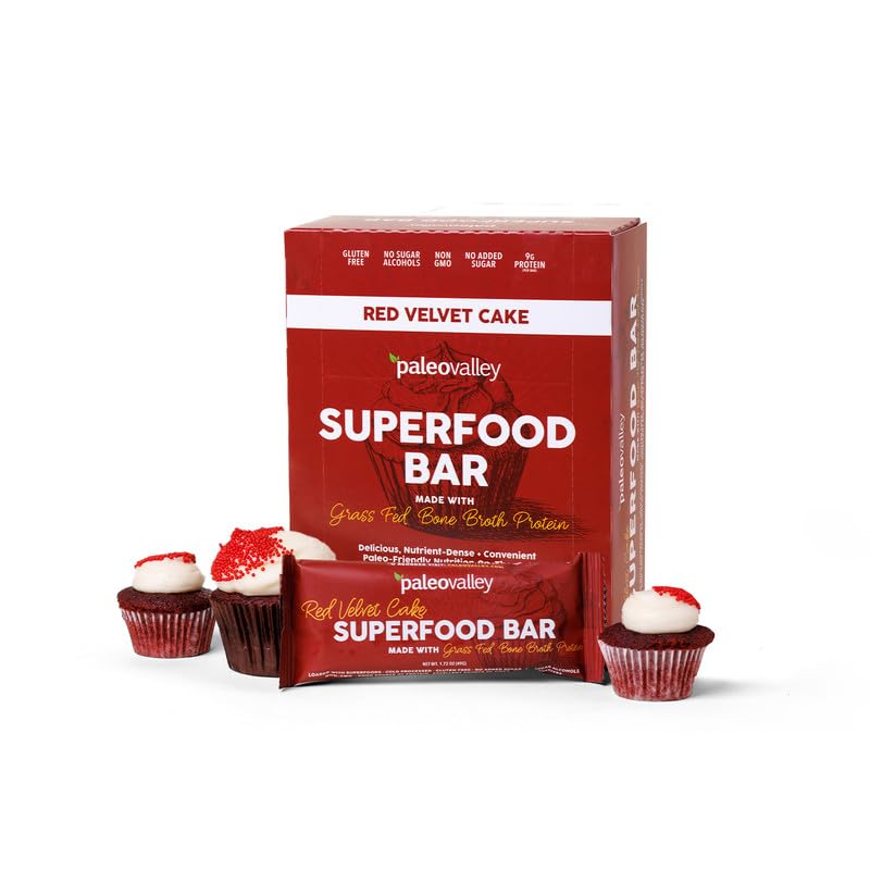 Paleovalley Red Velvet Bar pack on the go for busy days