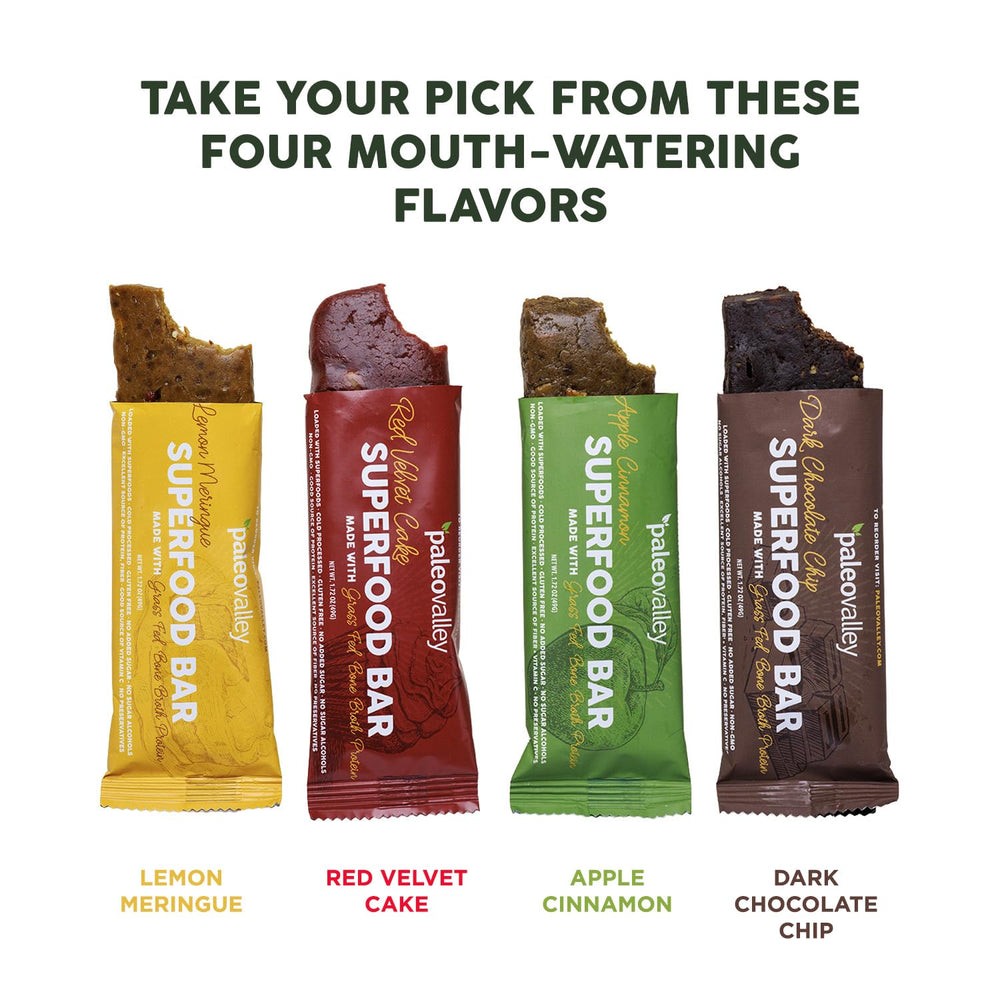 Paleovalley Superfood Bars on-the-go convenience for gym and office snacking