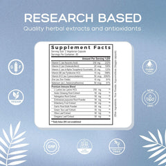 GMP certification badge with lab setting indicating quality for Palmara Health.