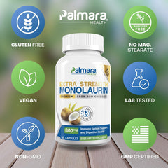 Palmara Health USA-made GMP facility indicates consistent quality and safety.