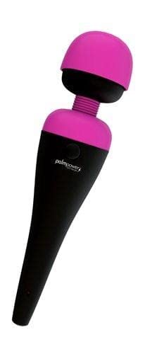 PalmPower massager Pink silicone head close-up for deep-tissue focus.