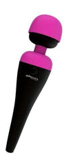 PalmPower massager Pink silicone head close-up for deep-tissue focus.