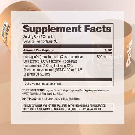 PALS Bio-52x absorption illustration showing enhanced curcumin uptake.