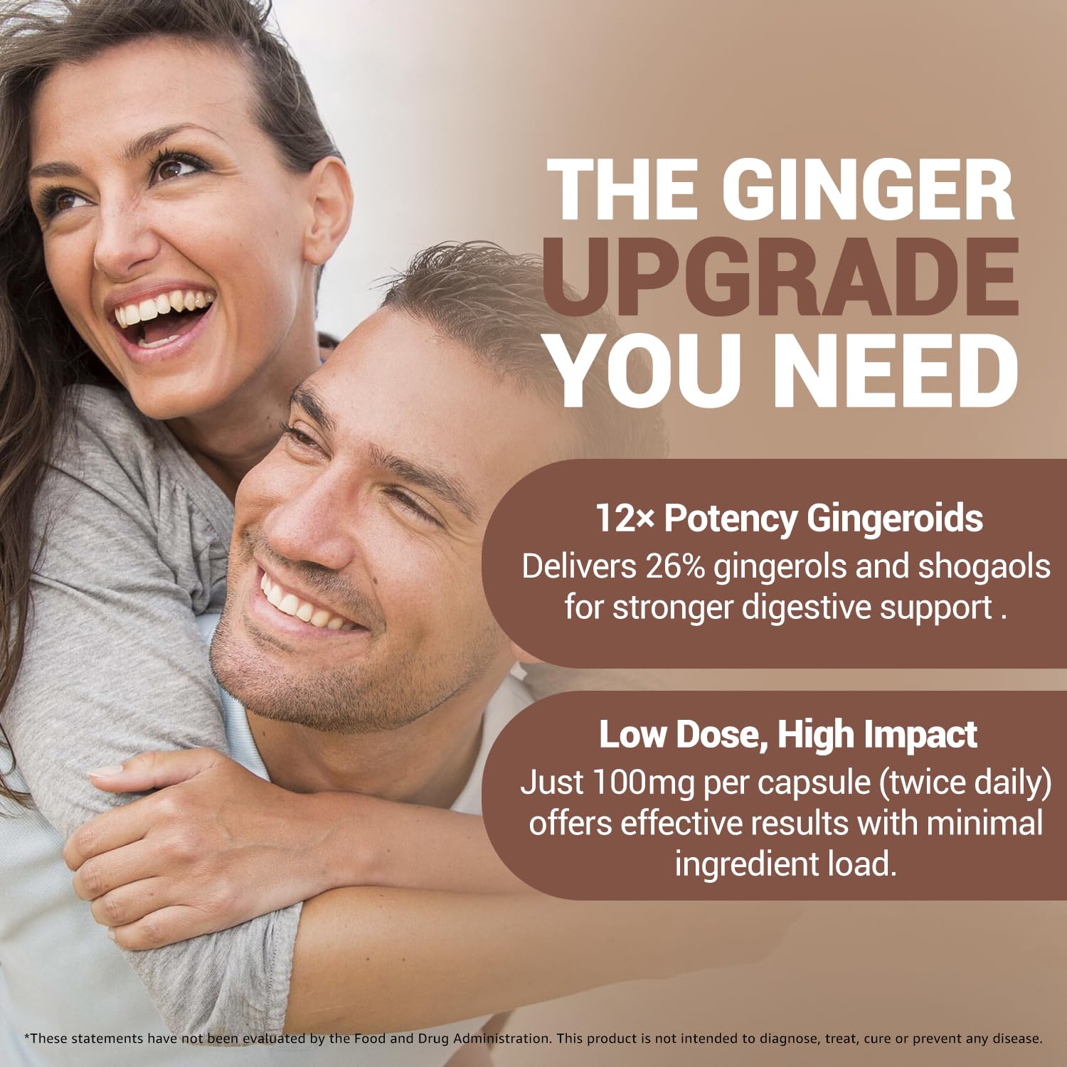 PALS Pure Ginger Root bottles display vegan and gluten-free credentials for sensitive diets