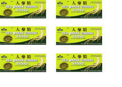 PANAX GINSENG Royal King Red bottle with 6000mg formula for daily energy support