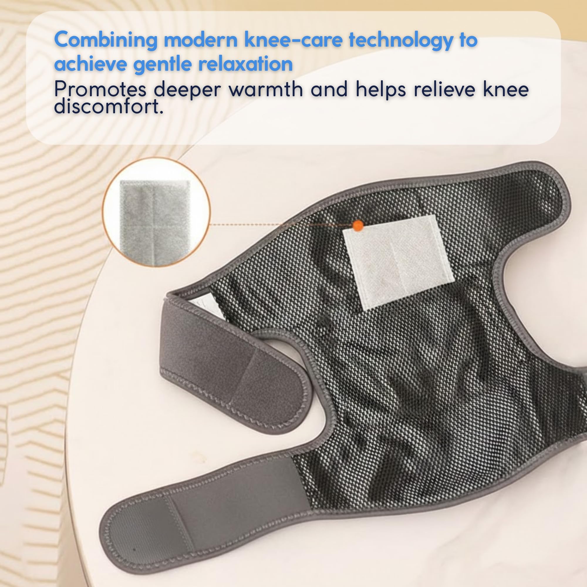 Travel friendly Paradise Bliss knee massager ready for on the go