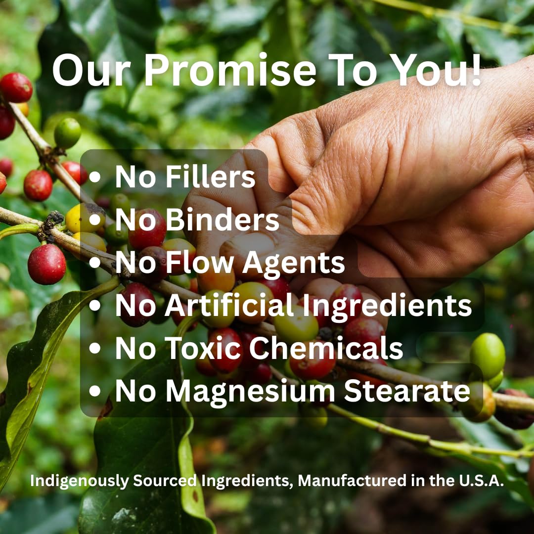 Paradise Herbs Camu Camu extract vegan badge indicating plant-based wellness option.
