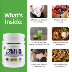 Paradise Herbs ORAC Energy scoop showing quick one-scoop servings on the go.