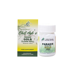 Paragis Gold Capsules bottle with 60 capsules for daily natural wellness.