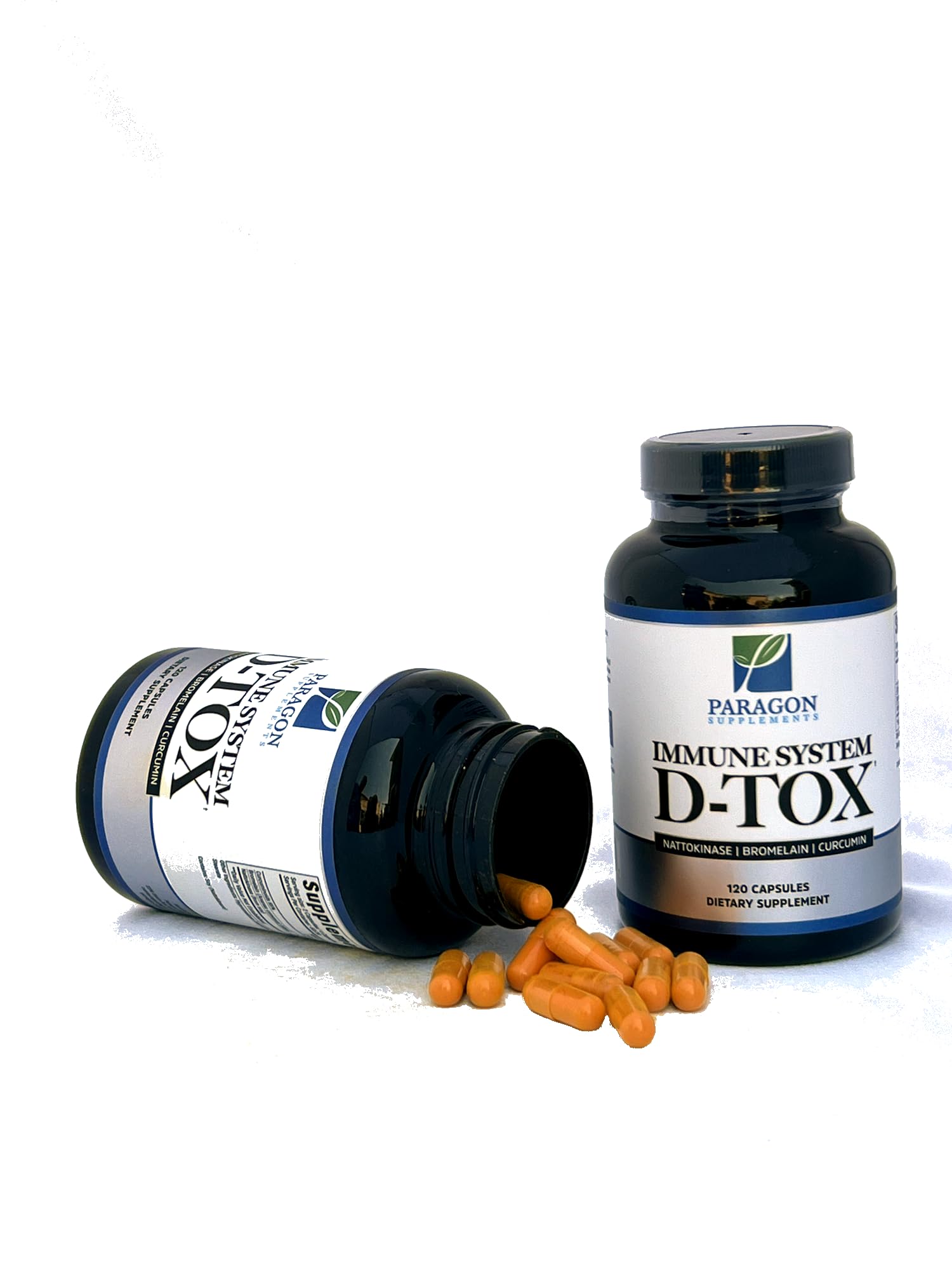 Paragon Spike Detox curcumin ingredient banner signaling antioxidant vitality.