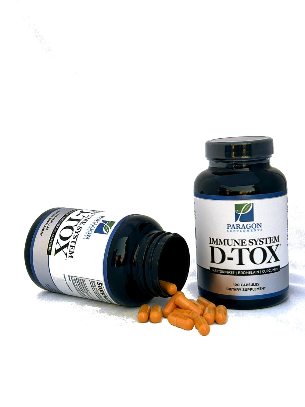 Paragon Spike Detox curcumin ingredient banner signaling antioxidant vitality.
