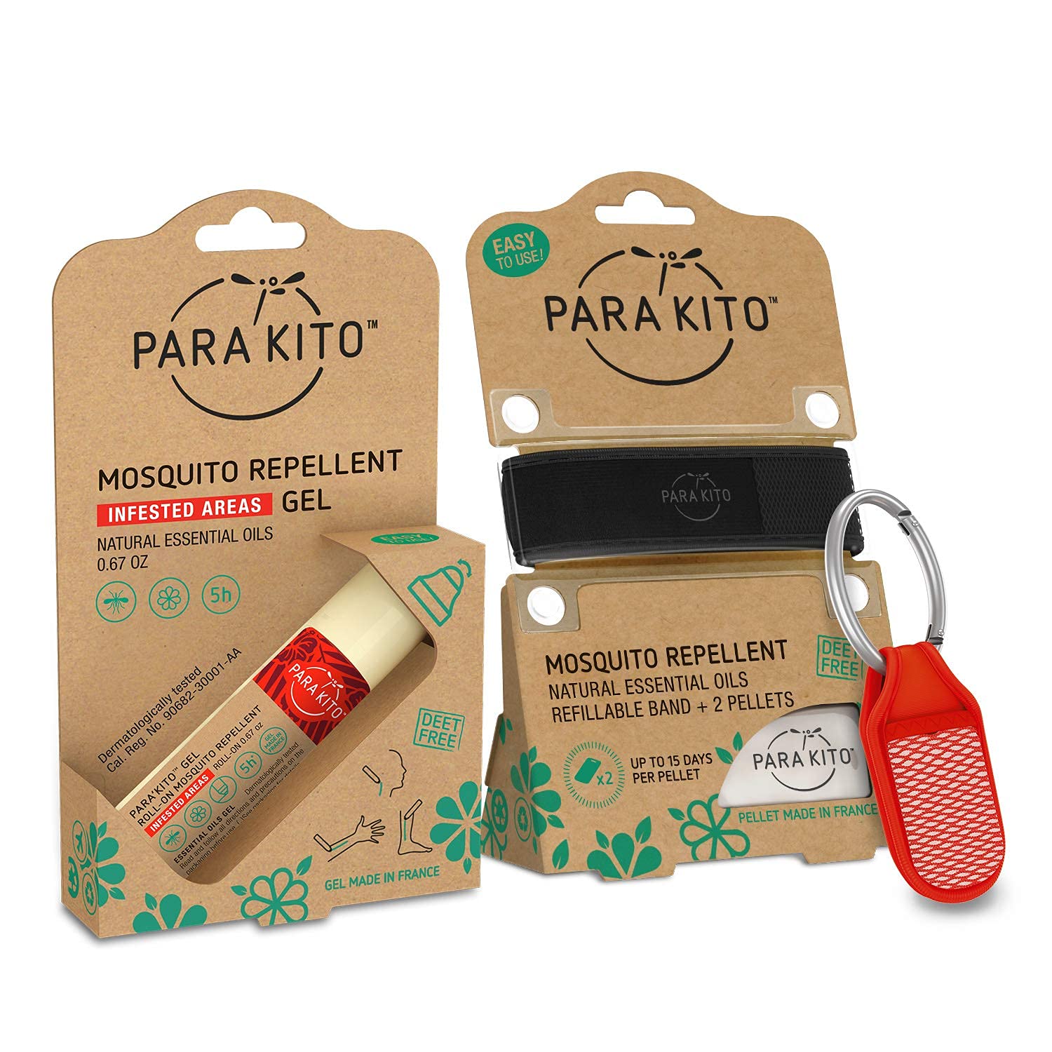 PARA'KITO alcohol-free formula designed for sensitive skin
