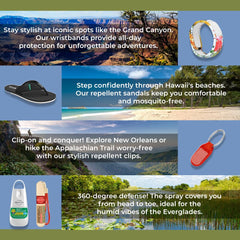 PARA’KITO clip keeps protection close during active outdoor days.