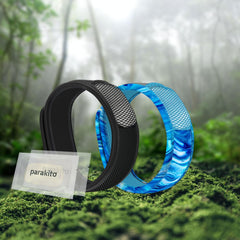 PARA'KITO neoprene wristband close-up highlighting easy-to-adjust strap