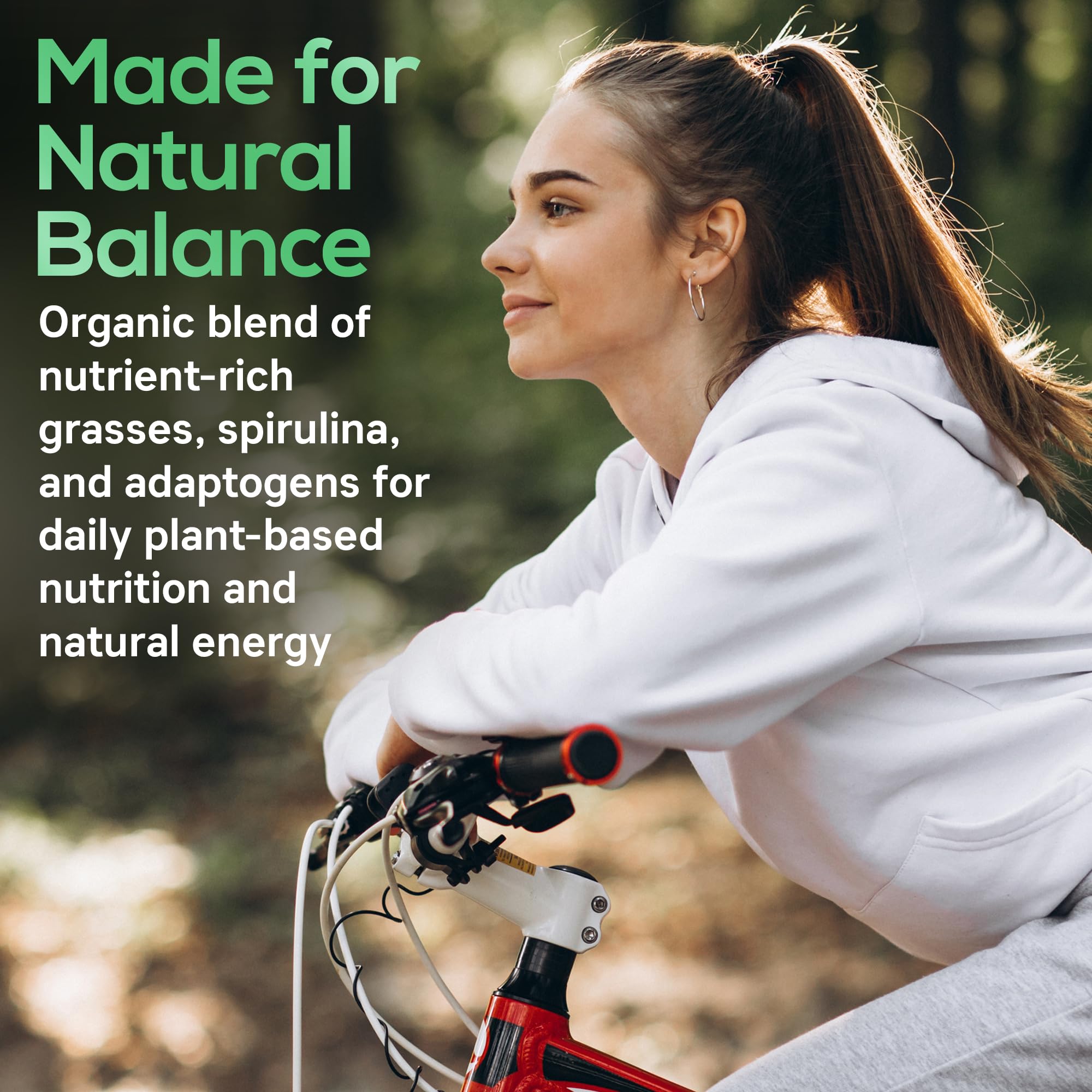 Parker Naturals Boost UltraGreens label-detail emphasizing vegan, gluten-free, non-GMO ingredients