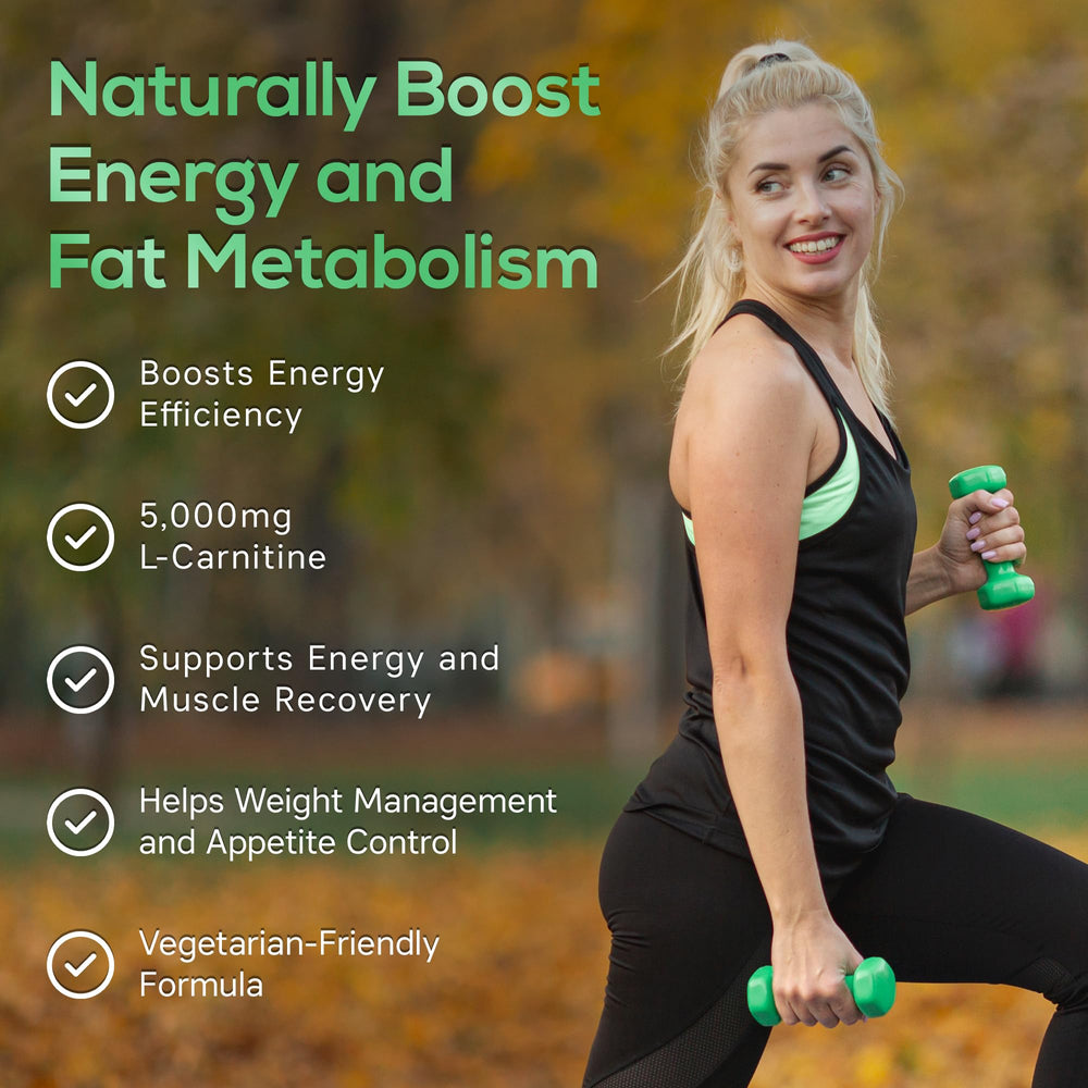 Parker Naturals L-Carnitine citrus in a glass suggesting refreshing intake.
