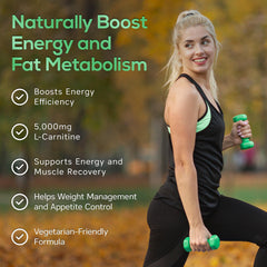 Parker Naturals L-Carnitine citrus in a glass suggesting refreshing intake.