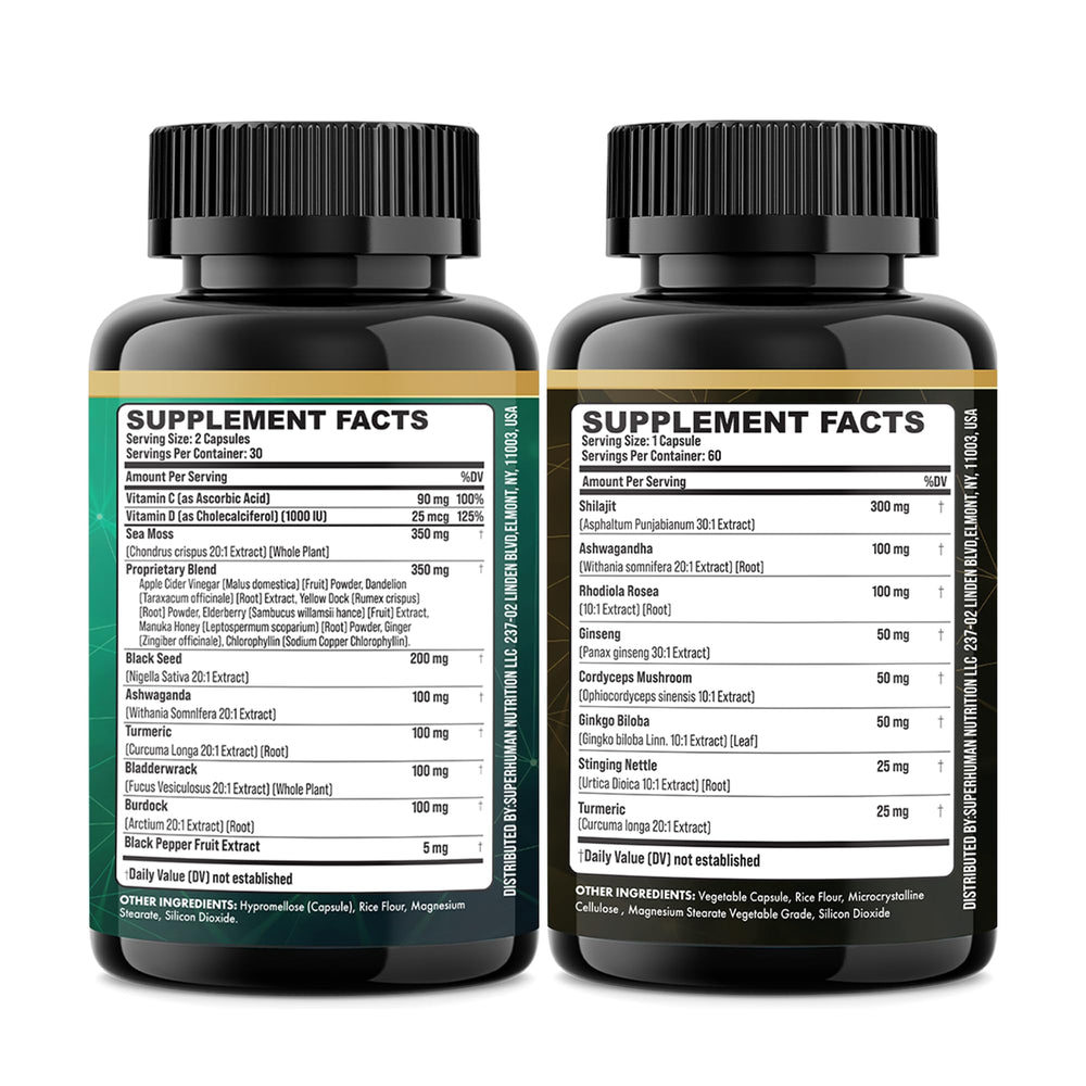 Parrox Dynamic Vitality Bundle – convenient 3-pack for holistic routine.