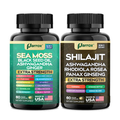 Parrox Rhodiola Rosea and Panax Ginseng capsules for focus