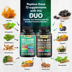 Parrox Sea Moss bottle – 90 capsules for nutrient-dense daily wellness.