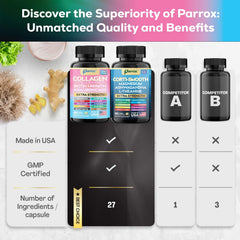 Parrox Shining Serenity Set keratin detail suggesting stronger nails and hair