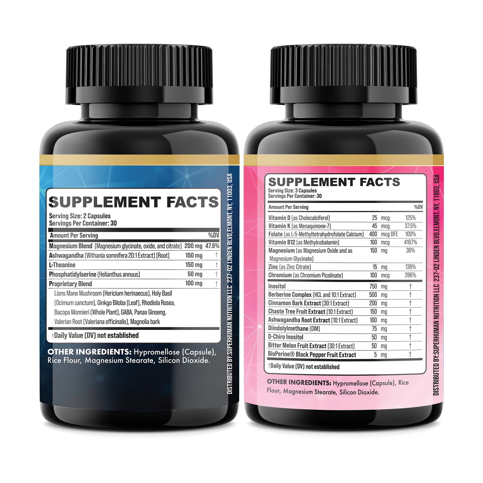 Parrox two-pack packaging layout invites a compact daily routine.