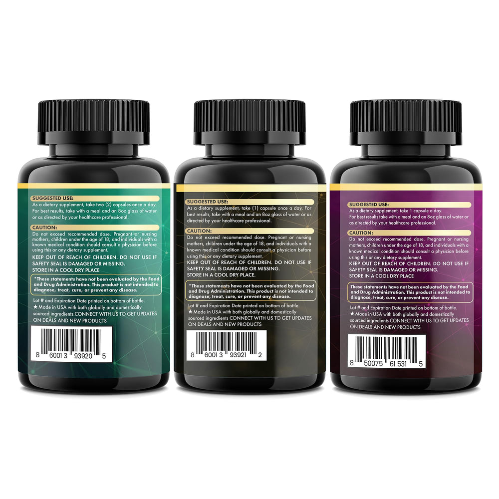 Parrox Vision Vitality Trio ginkgo biloba capsules for mental clarity