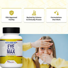 Macular health support focuses on antioxidant nutrients like lycopene and zeaxanthin.