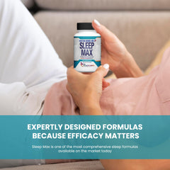 Sleep Max no melatonin option supports natural sleep rhythms