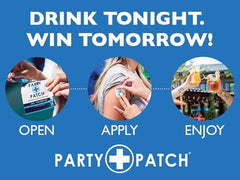 Party Patch pocket-size compact pack easily fits in pockets or purses.